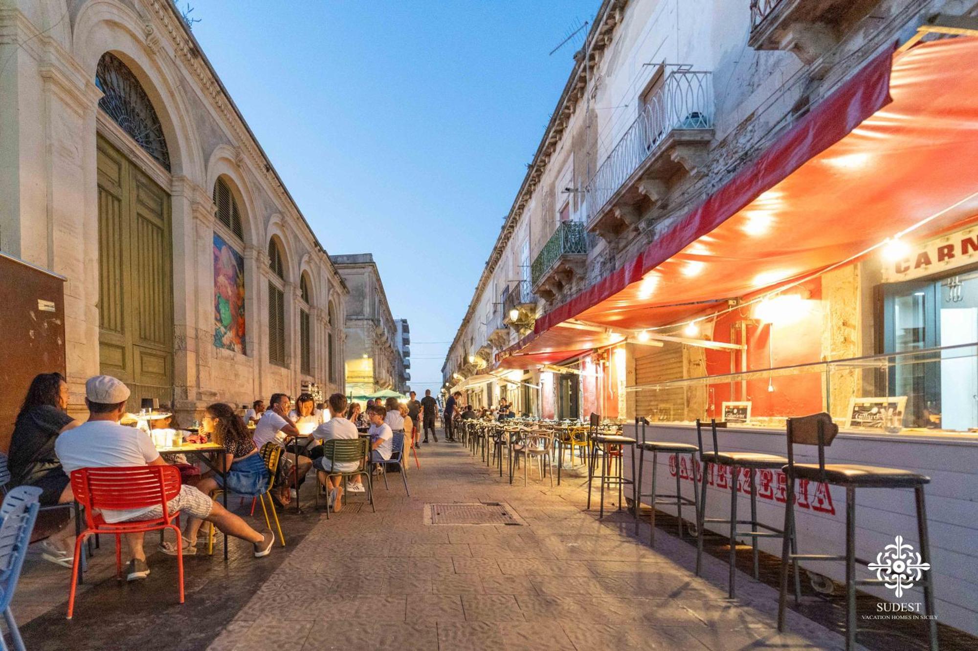 La Terrazza Sull'Antico Mercato Di Ortigia 시라쿠사 외부 사진