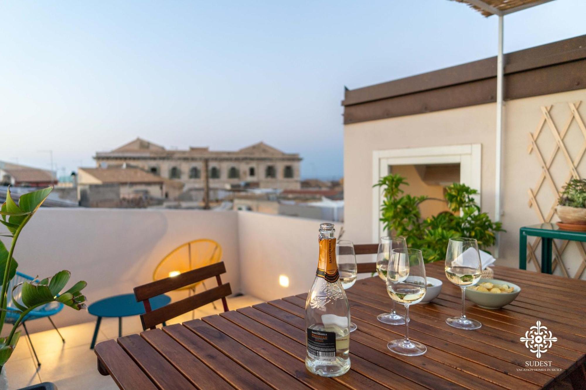 La Terrazza Sull'Antico Mercato Di Ortigia 시라쿠사 외부 사진